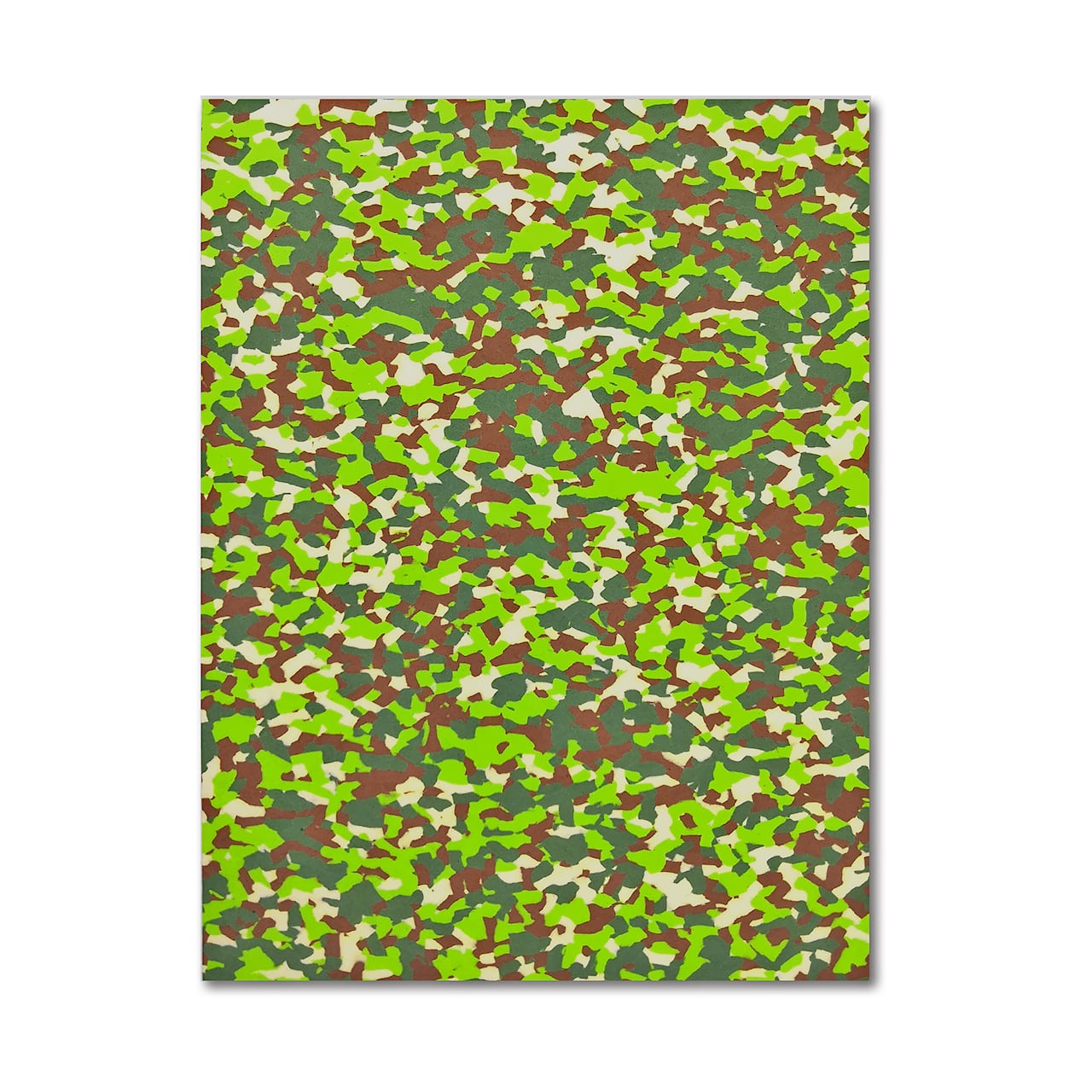 Feuille de mousse composite verte et brune de Creatology, 22,8 cm x 30,4 cm